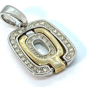 LIA SOPHIA Pendant Gold & Silver Crystal Pendant